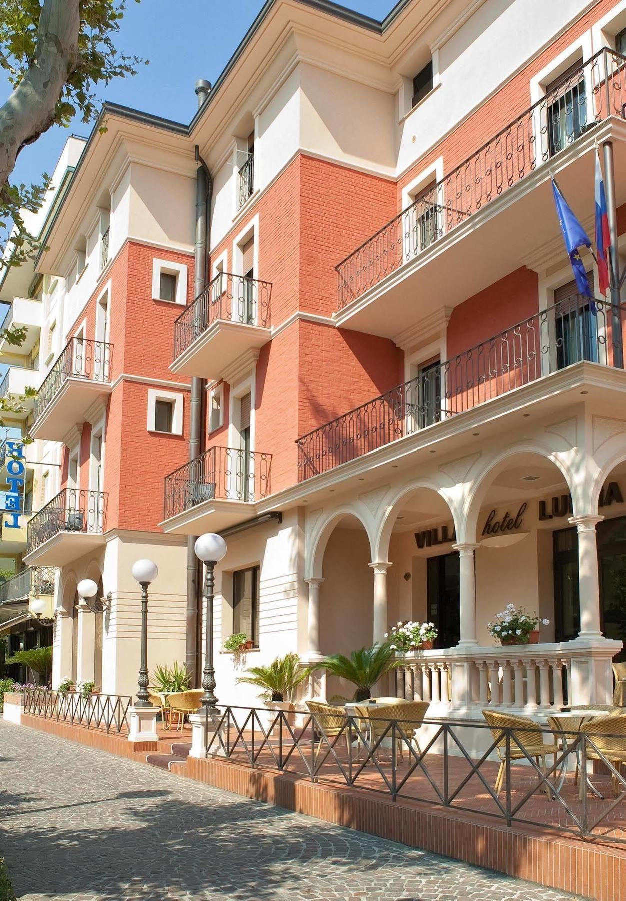 Hotel Villa Luigia Rimini Eksteriør bilde