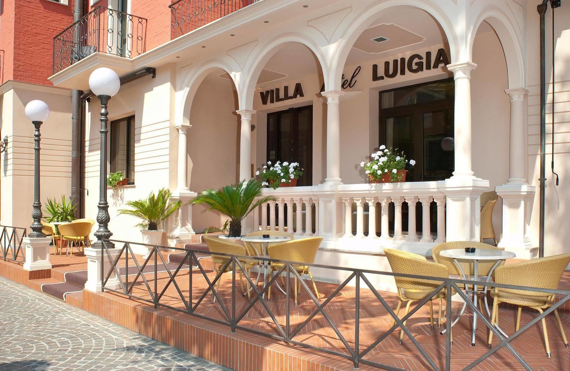 Hotel Villa Luigia Rimini Eksteriør bilde